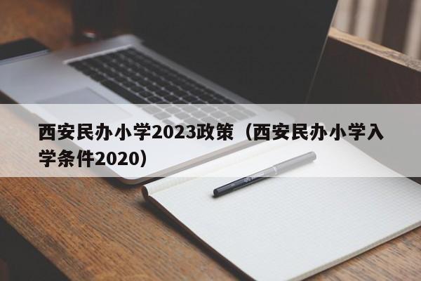 西安民办小学2023政策（西安民办小学入学条件2020）